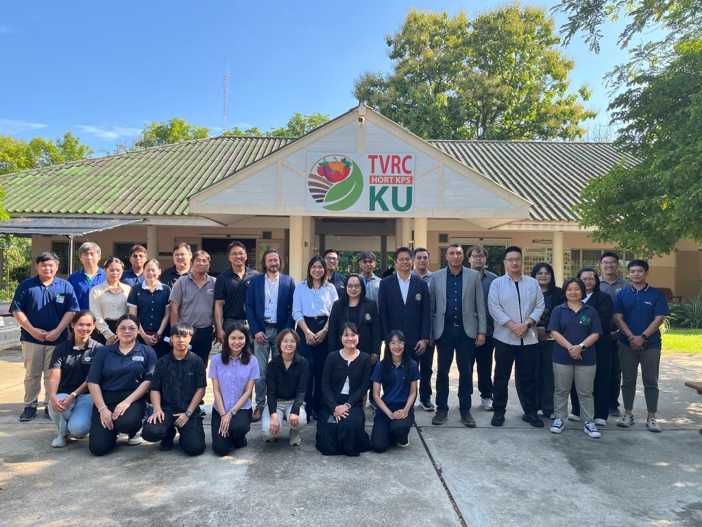 ผู้เข้าร่วมอบรม GGCE Workshop ณ TVRC ม.เกษตรศาสตร์
